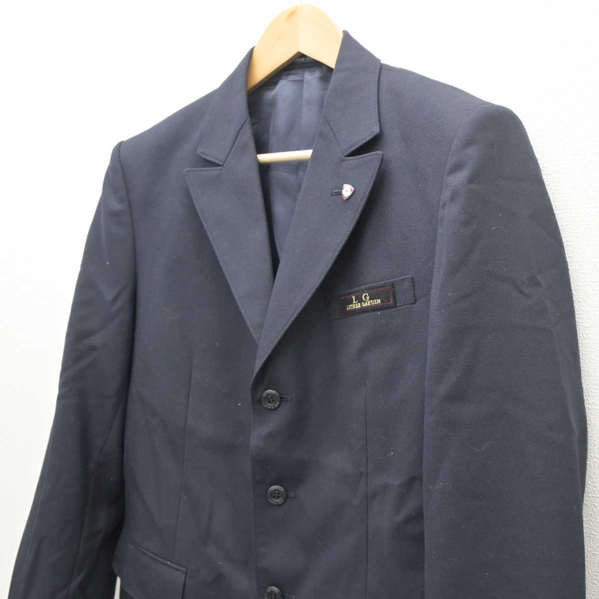 【中古】熊本県 ルーテル学院高等学校 男子制服 1点 (ブレザー) sf061231