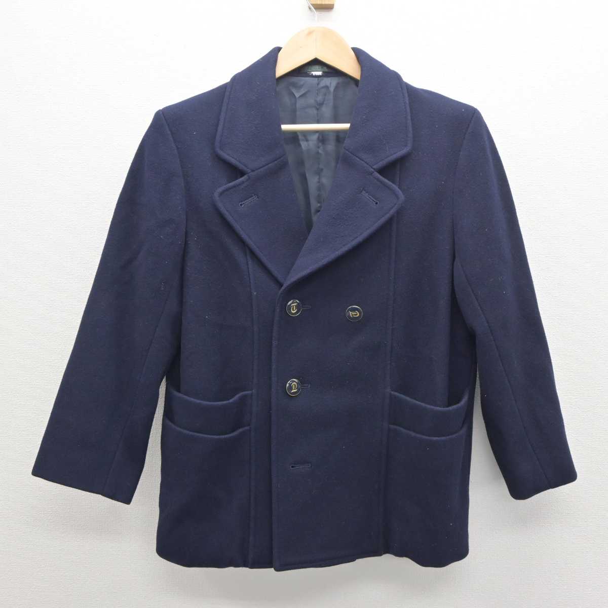 【中古】熊本県 長嶺中学校 男子制服 1点 (コート) sf061233