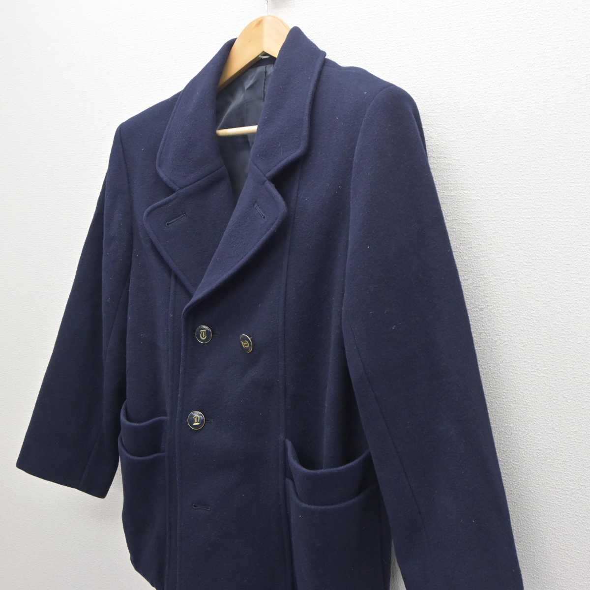 【中古】熊本県 長嶺中学校 男子制服 1点 (コート) sf061233