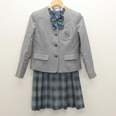 【中古】千葉県 専修大学松戸中学校・高等学校 女子制服 3点 (ブレザー・スカート) sf061238