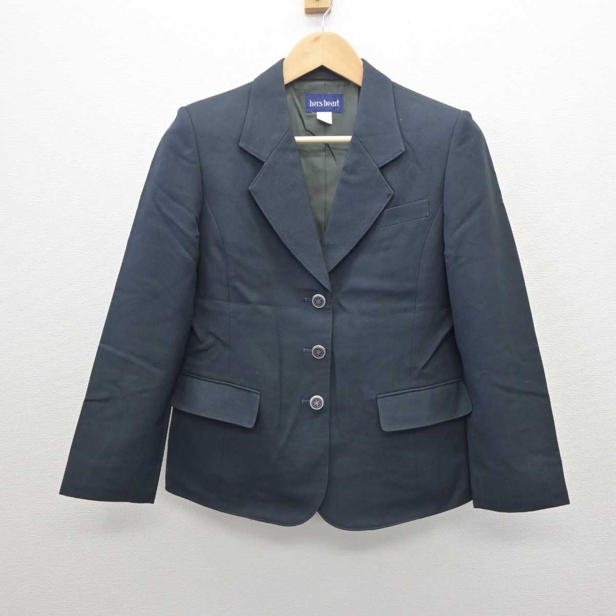 【中古】北海道 函館大谷高等学校 女子制服 3点 (ブレザー・スカート) sf061245