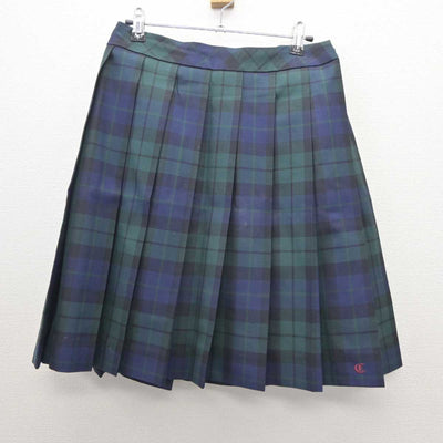 【中古】静岡県 三島学園知徳高等学校 女子制服 4点 (ブレザー・ベスト・スカート) sf061246