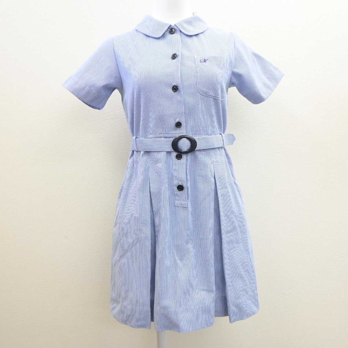 【中古】東京都 川村小学校 女子制服 2点 (ワンピース) sf061262