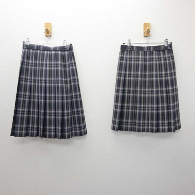 【中古】栃木県 栃木翔南高等学校 女子制服 3点 (スカート・スカート) sf061279