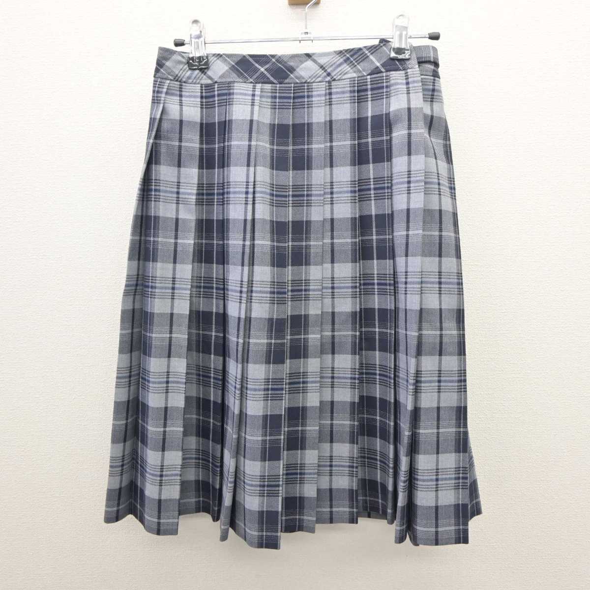 【中古】大阪府 咲くやこの花高等学校 女子制服 5点 (ブレザー・ニット・シャツ・スカート) sf061284