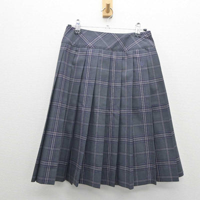 【中古】埼玉県 蓮田松韻高等学校 女子制服 3点 (ニットベスト・シャツ・スカート) sf061291