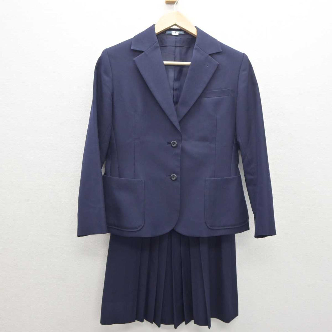 【中古】兵庫県 葺合高校高等学校 女子制服 2点 (ブレザー・スカート) sf061293