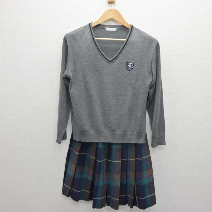 中古】東京都 創価高等学校 女子制服 4点 (ブレザー・ニット・スカート) sf061301 | 中古制服通販パレイド