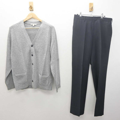 【中古】大阪府 富田林高等学校 男子制服 2点 (ニット・ズボン) sf061337