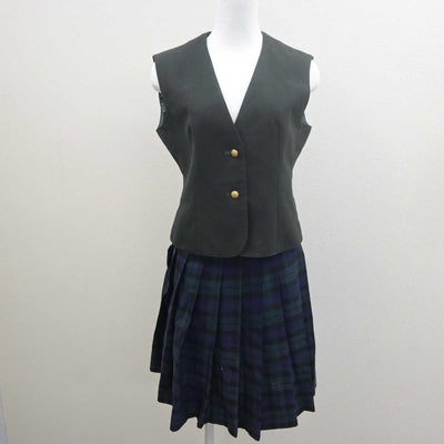 【中古】宮城県 仙台育英学園高等学校 女子制服 4点 (ブレザー・ベスト・スカート) sf061338