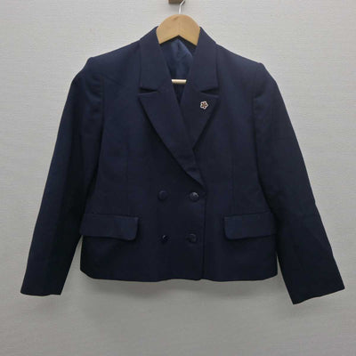 【中古】神奈川県 舞岡高等学校 女子制服 2点 (ブレザー・スカート) sf061346