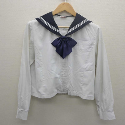 【中古】東京都 校正女子高等学校 女子制服 4点 (ブレザー・セーラー服・スカート) sf061347