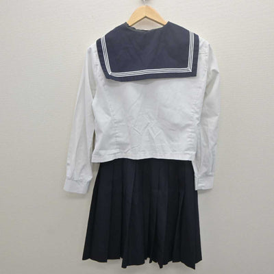 【中古】東京都 校正女子高等学校 女子制服 2点 (セーラー服・スカート) sf061348