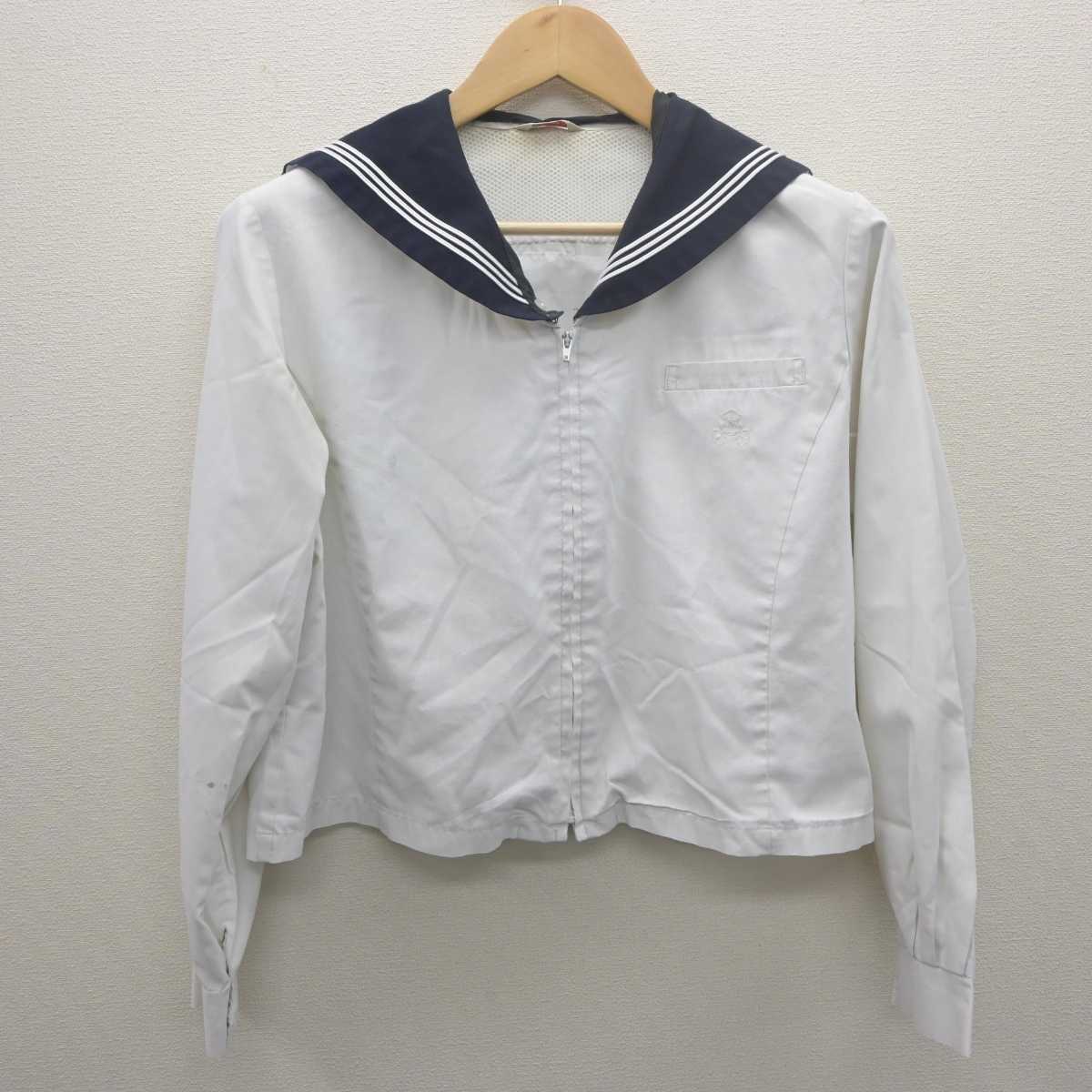 【中古】東京都 校正女子高等学校 女子制服 2点 (セーラー服・スカート) sf061348