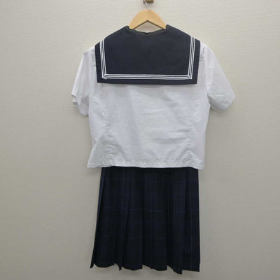 【中古】東京都 校正女子高等学校 女子制服 4点 (セーラー服・スカート) sf061349