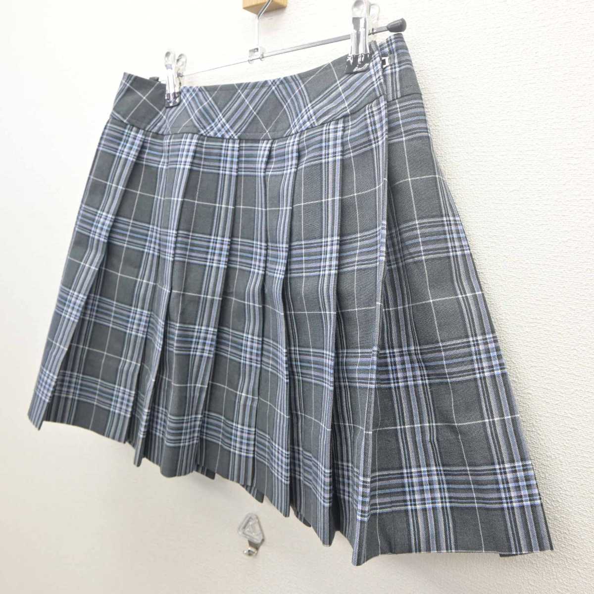 【中古】神奈川県 綾瀬西高等学校 女子制服 2点 (スカート) sf061363