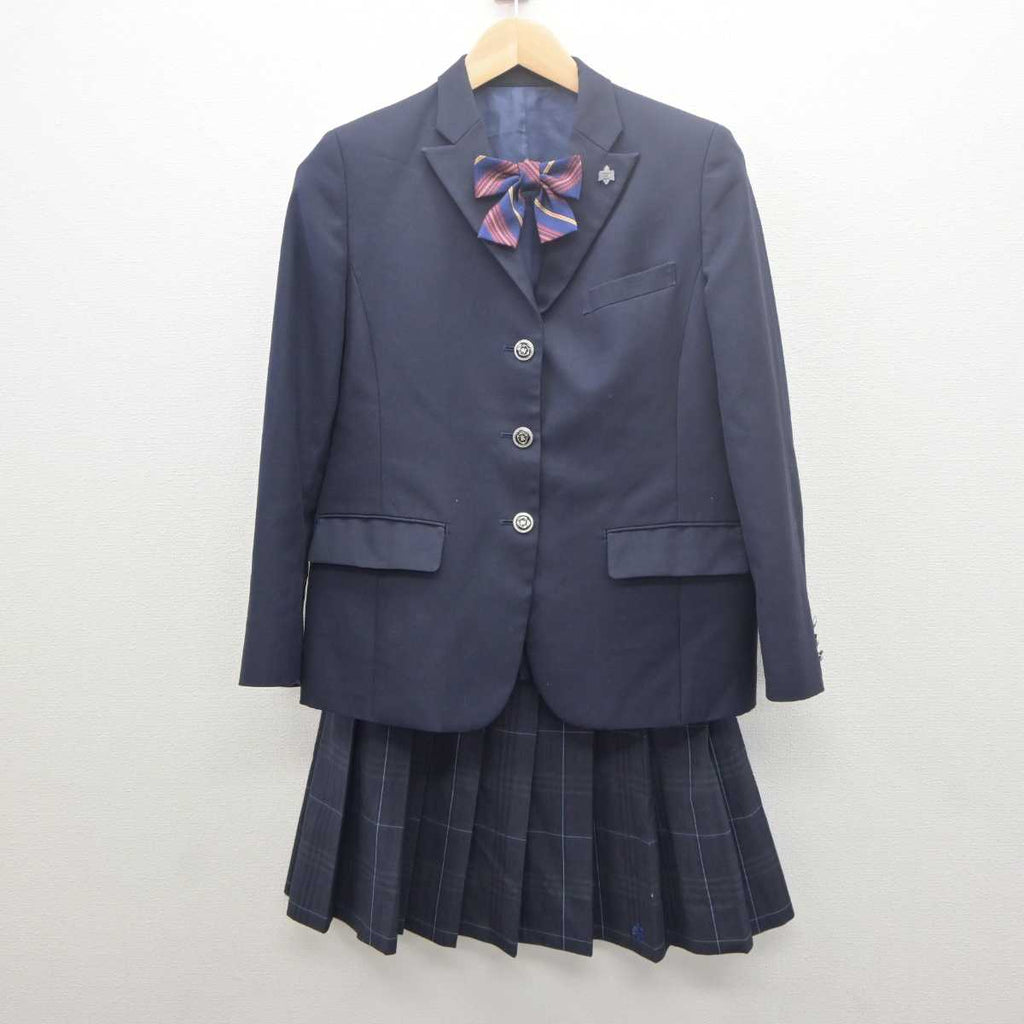 【中古】愛知県 吉良高等学校 女子制服 4点 (ブレザー・スカート) sf061364