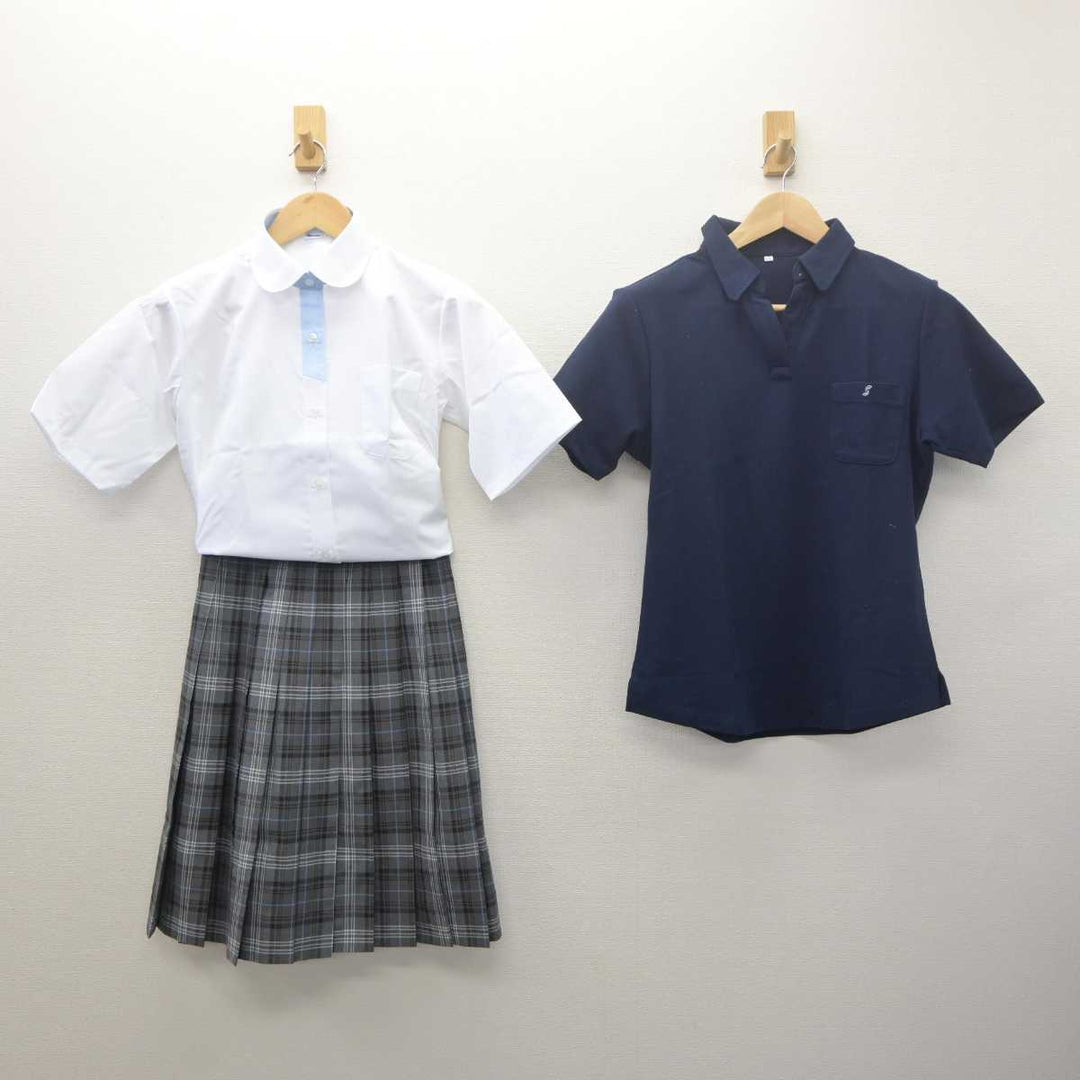 中古】埼玉県 淑徳与野高等学校 女子制服 3点 (シャツ・シャツ・スカート) sf061369 | 中古制服通販パレイド