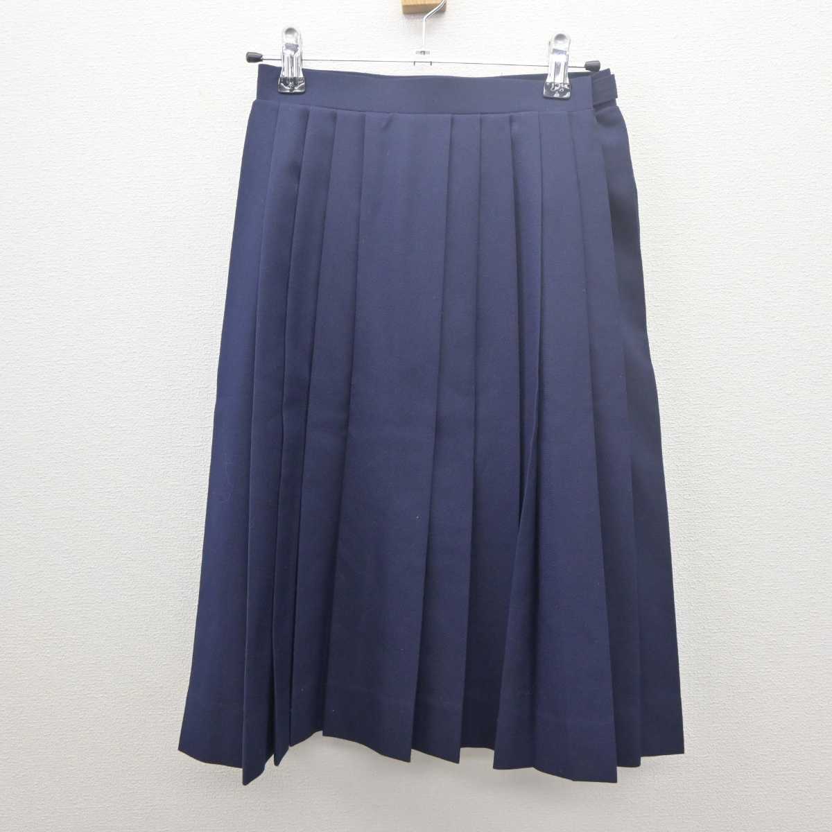 【中古】埼玉県 美原中学校 女子制服 3点 (セーラー服・スカート) sf061371