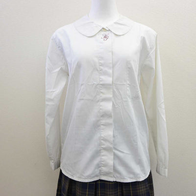 【中古】福岡県 福岡女子高等学校 女子制服 3点 (ブレザー・シャツ・スカート) sf061375