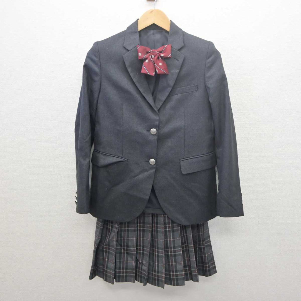 【中古】北海道 篠路西中学校 女子制服 3点 (ブレザー・スカート) sf061380 | 中古制服通販パレイド