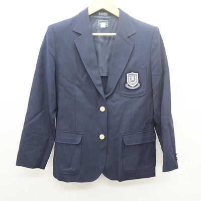 【中古】京都府 南丹高等学校 女子制服 3点 (ブレザー・スカート) sf061384