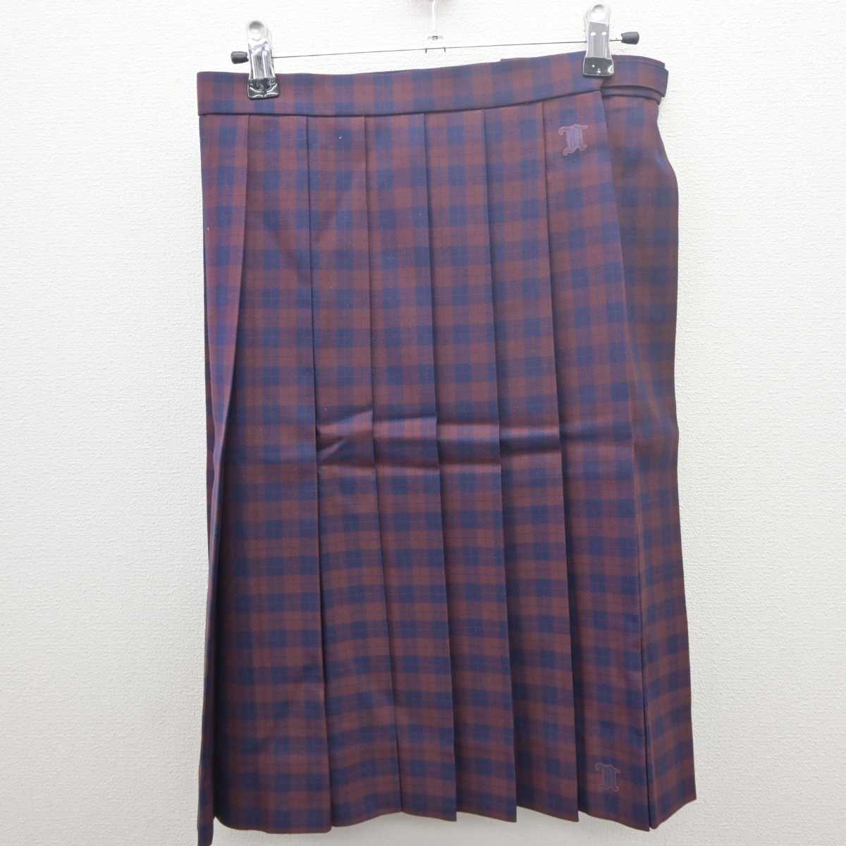 【中古】京都府 南丹高等学校 女子制服 3点 (ブレザー・スカート) sf061384