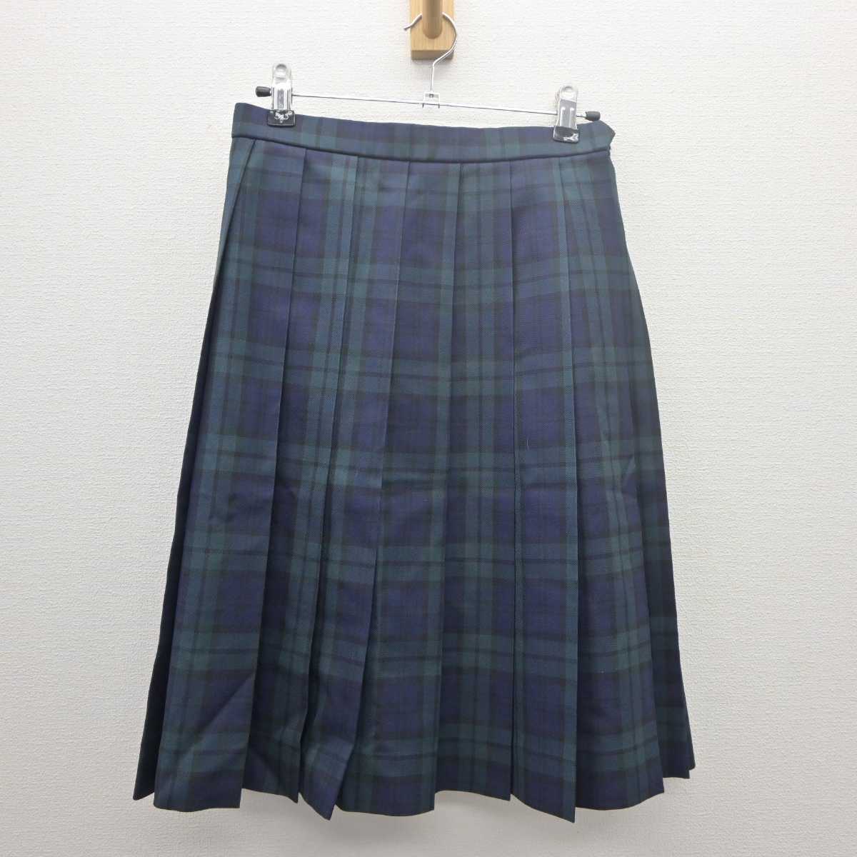 【中古】香川県 香川誠陵高等学校 女子制服 3点 (ニット・スカート) sf061386