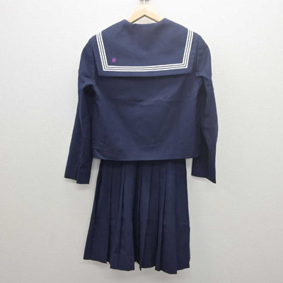 【中古】石川県 紫錦台中学校 女子制服 2点 (セーラー服・スカート) sf061392