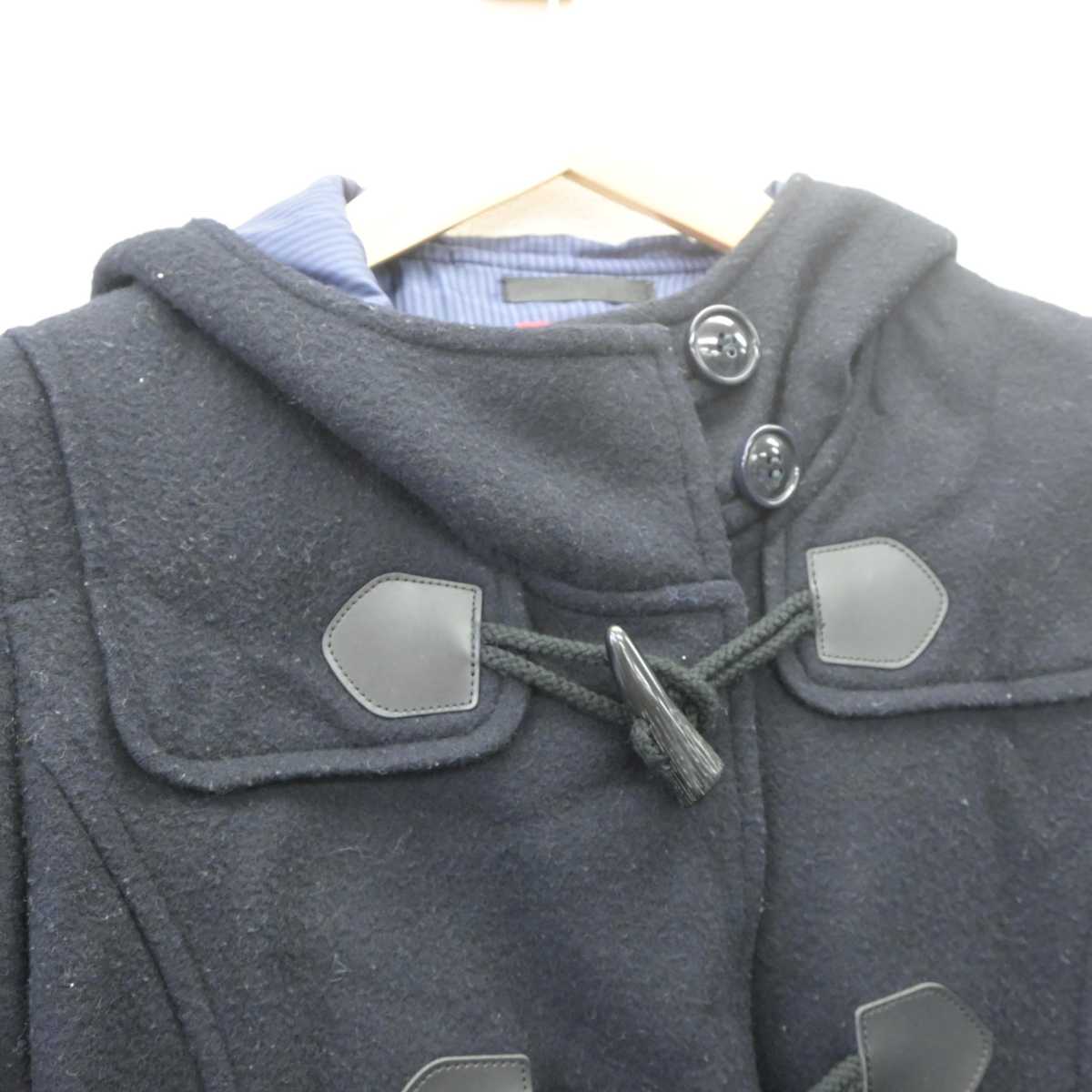 【中古】栃木県 真岡女子高等学校 女子制服 1点 (コート) sf061395