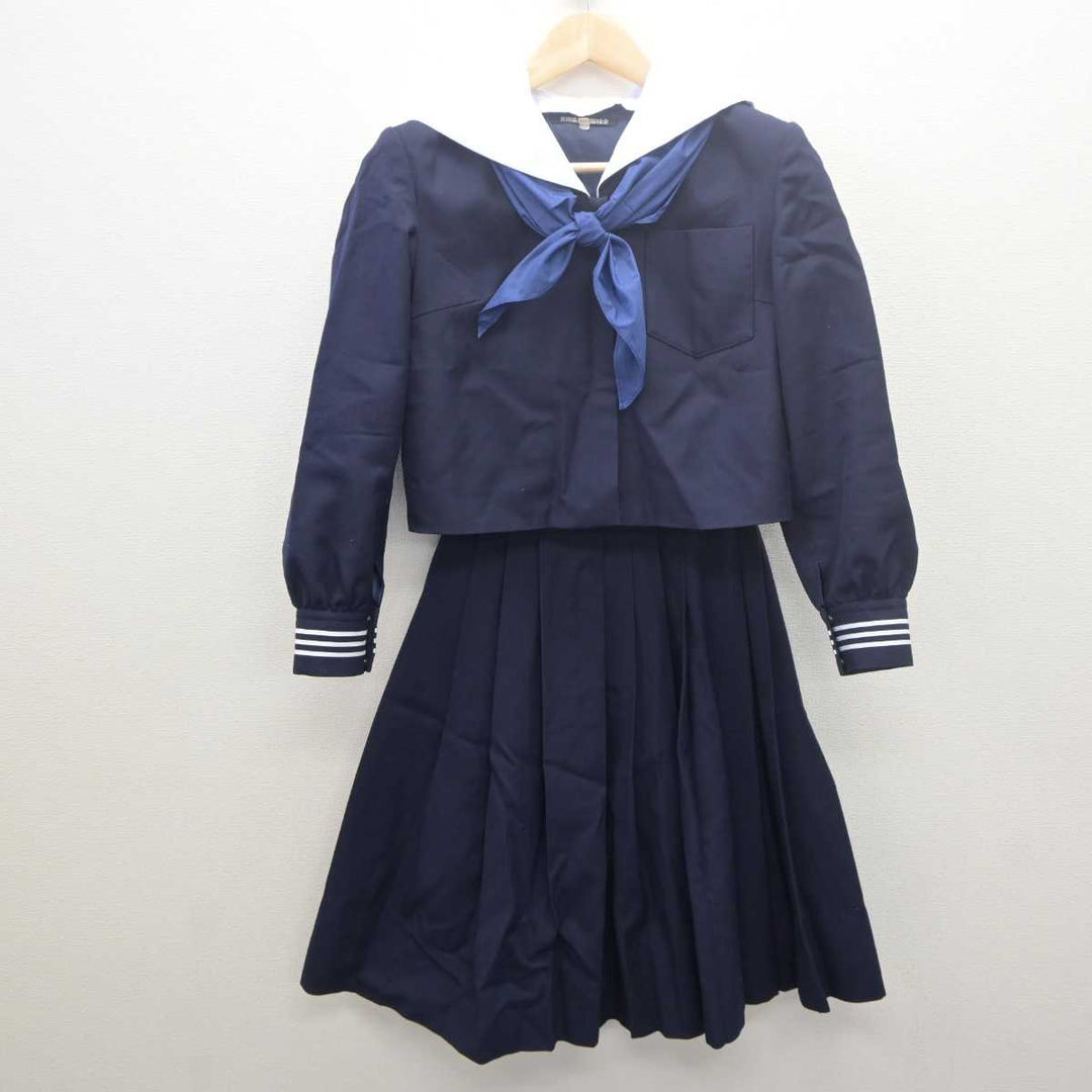 【中古】栃木県 真岡女子高等学校 女子制服 3点 (セーラー服・スカート) sf061396 | 中古制服通販パレイド