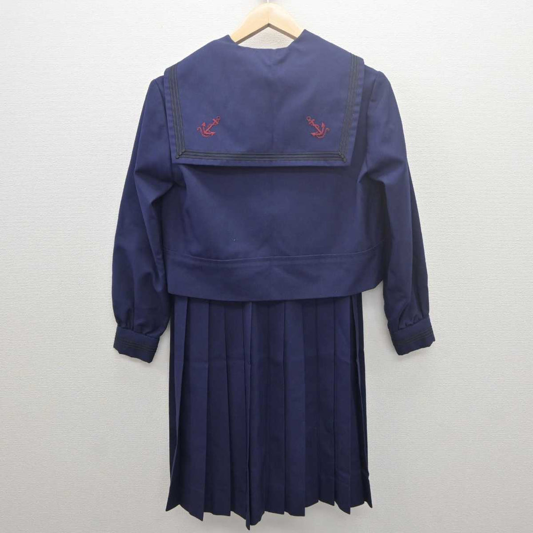 中古】東京都 雙葉高等学校 女子制服 3点 (セーラー服