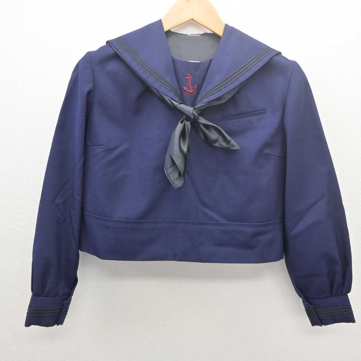 【中古】東京都 雙葉高等学校 女子制服 3点 (セーラー服・ジャンパースカート) sf061404