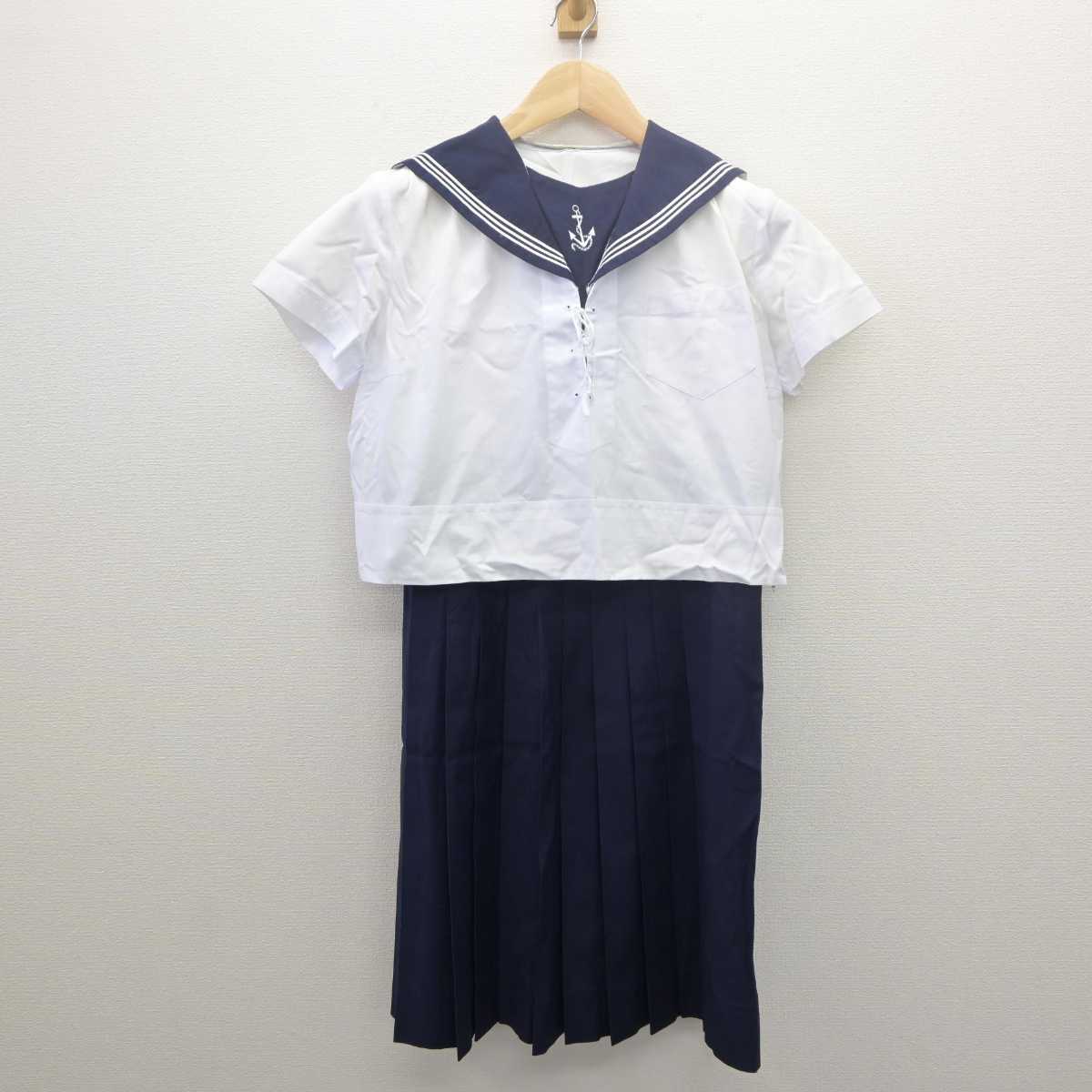 【中古】東京都 雙葉高等学校 女子制服 2点 (セーラー服・ジャンパースカート) sf061407