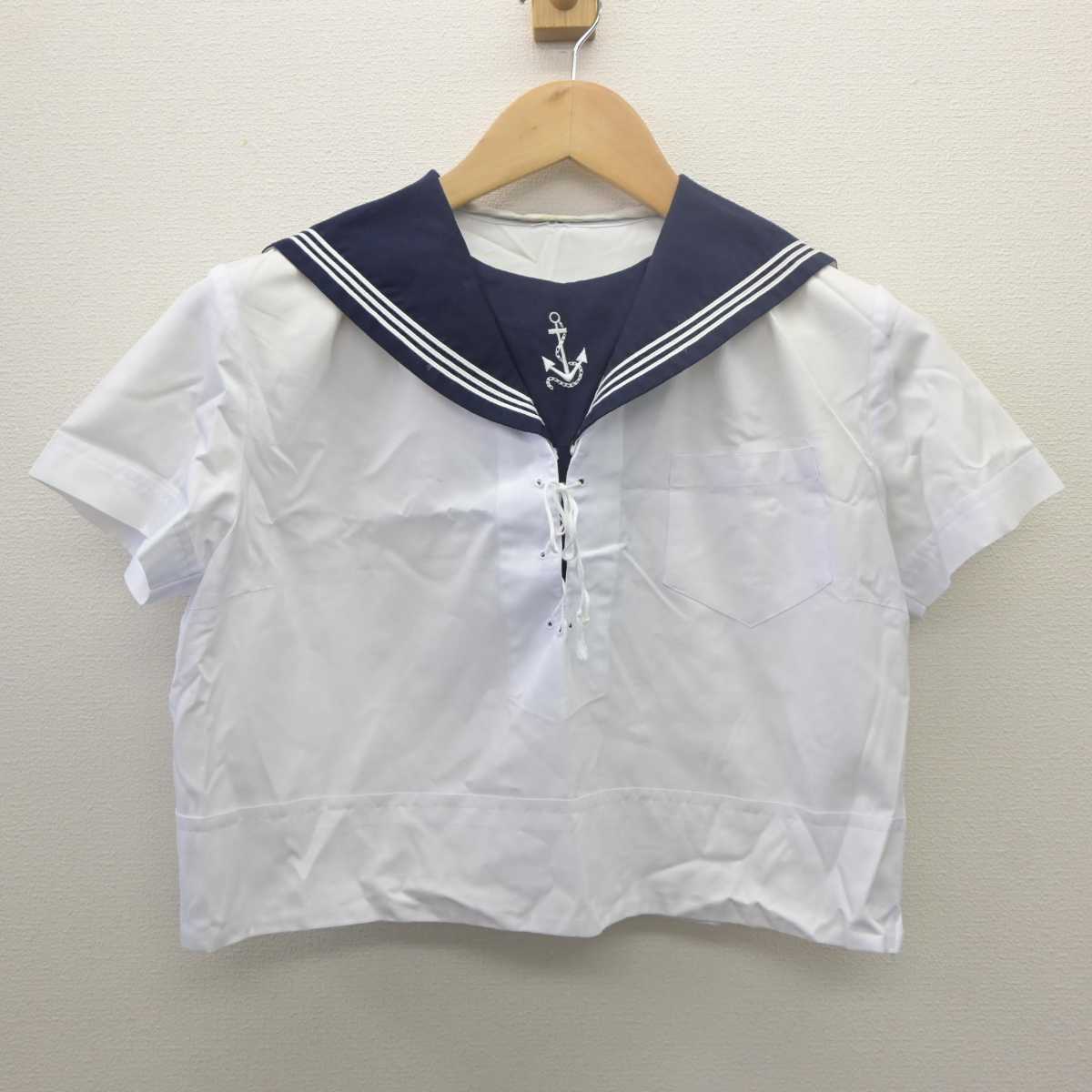 【中古】東京都 雙葉高等学校 女子制服 2点 (セーラー服・ジャンパースカート) sf061407