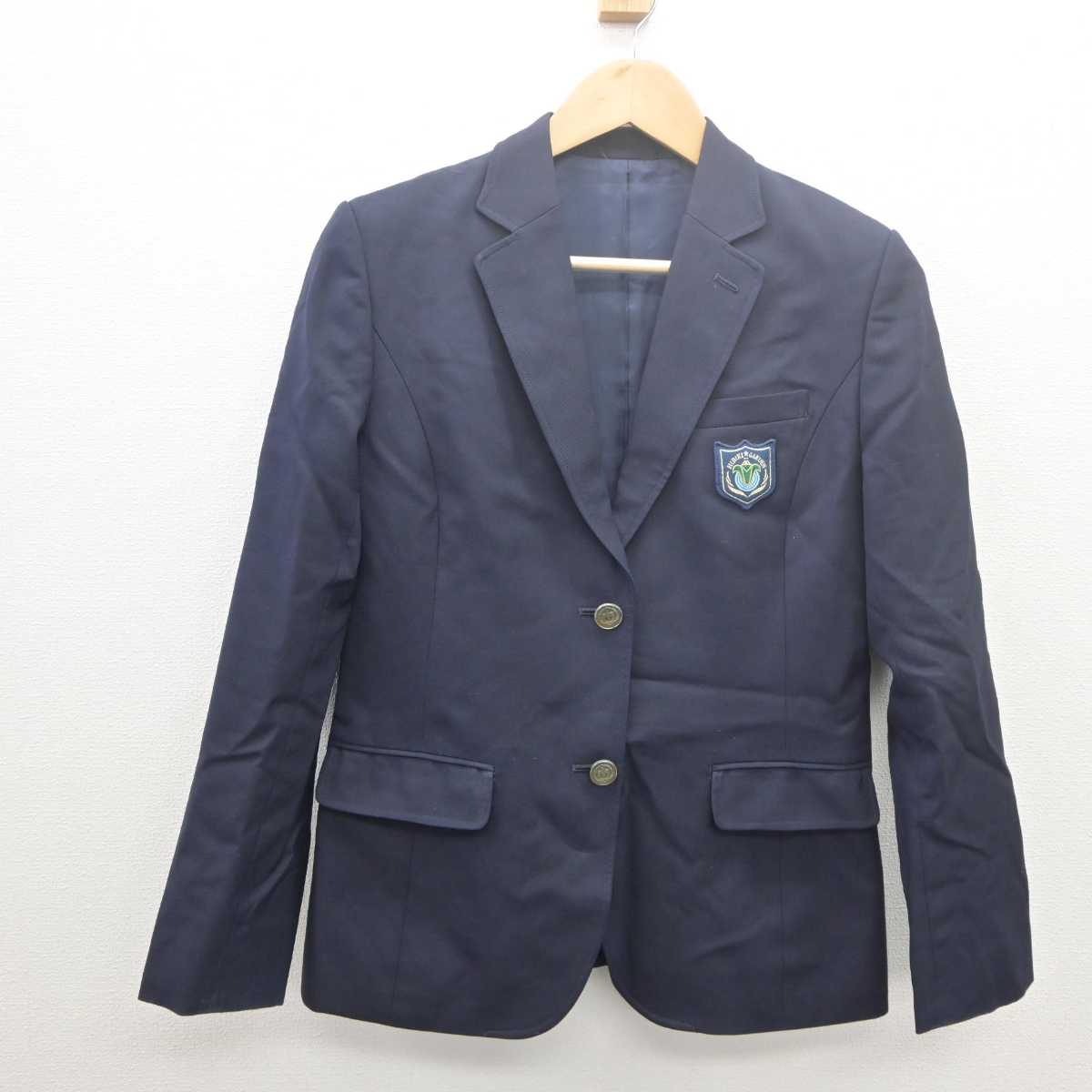 【中古】神奈川県 日々輝学園高等学校  女子制服 3点 (ブレザー・スカート) sf061408