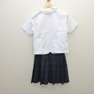 【中古】岡山県 玉野高等学校 女子制服 3点 (シャツ・スカート) sf061421