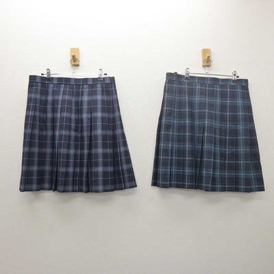 【中古】長野県 長野南高等学校 女子制服 2点 (スカート) sf061437