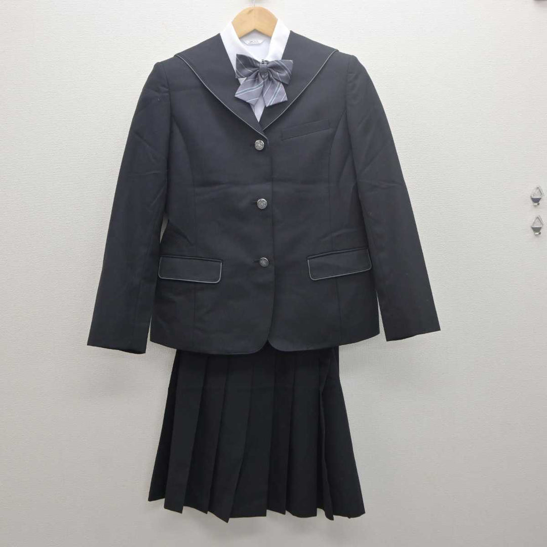 【中古】滋賀県 比叡山高等学校 女子制服 4点 (ブレザー・シャツ・スカート) sf061442 | 中古制服通販パレイド