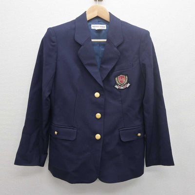 【中古】愛知県 安城学園高等学校 女子制服 2点 (ブレザー・スカート) sf061448