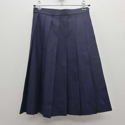 【中古】愛知県 安城学園高等学校 女子制服 2点 (ブレザー・スカート) sf061448