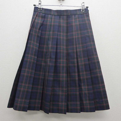 【中古】愛知県 安城学園高等学校 女子制服 2点 (ニット・スカート) sf061449