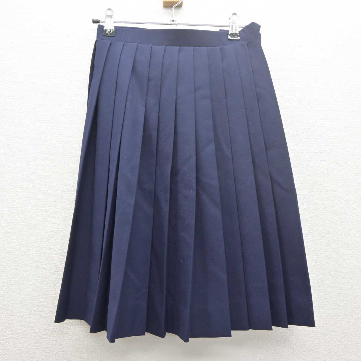 【中古】埼玉県 与野東中学校 女子制服 5点 (ブレザー・ニット・シャツ・スカート) sf061453