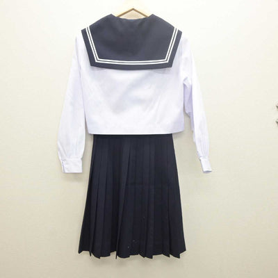 【中古】愛知県 横須賀高等学校 女子制服 2点 (セーラー服・スカート) sf061456