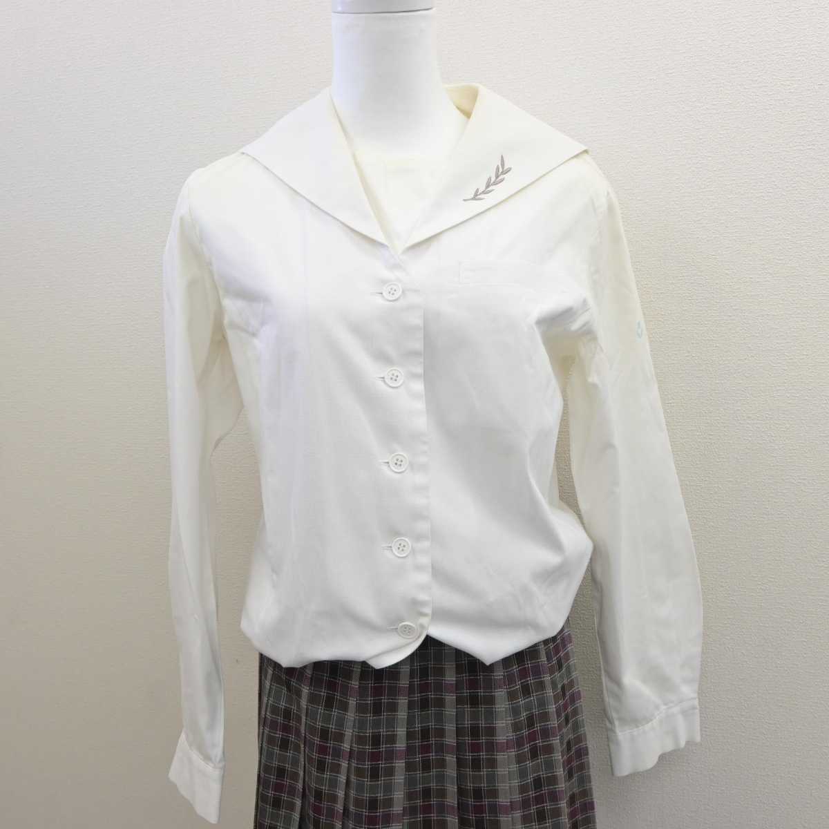 【中古】愛知県 名城大学附属高等学校 女子制服 3点 (ブレザー・セーラー服・スカート) sf061482