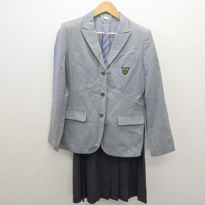 【中古】東京都 淑徳高等学校 女子制服 3点 (ブレザー・スカート) sf061487