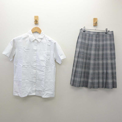 【中古】東京都 淑徳高等学校 女子制服 2点 (シャツ・スカート) sf061489