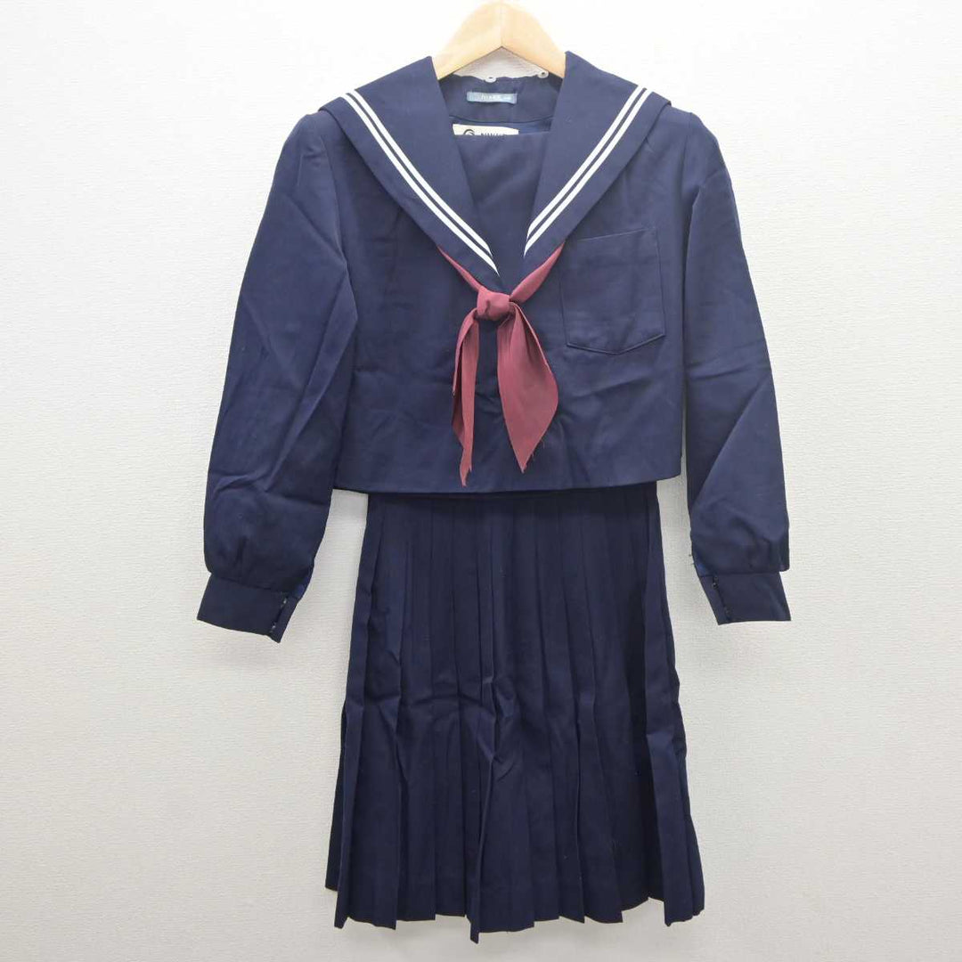 【中古】愛知県 三好中学校 女子制服 3点 (セーラー服・スカート) sf061494 | 中古制服通販パレイド