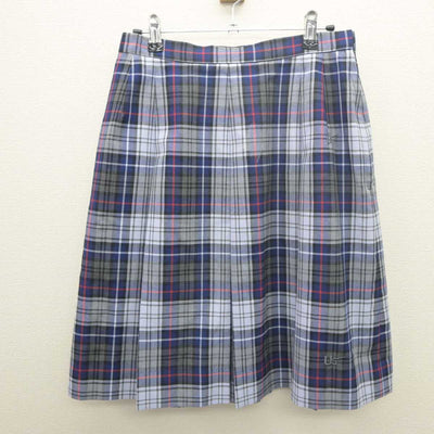 【中古】埼玉県 浦和学院高等学校 女子制服 3点 (ニットベスト・シャツ・スカート) sf061498