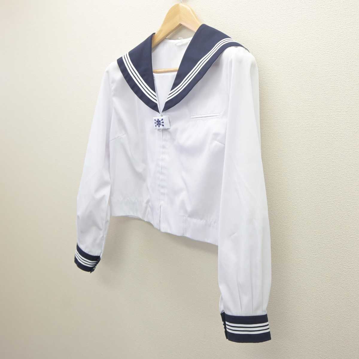 【中古】埼玉県 三郷市立北中学校 女子制服 1点 (セーラー服) sf061505